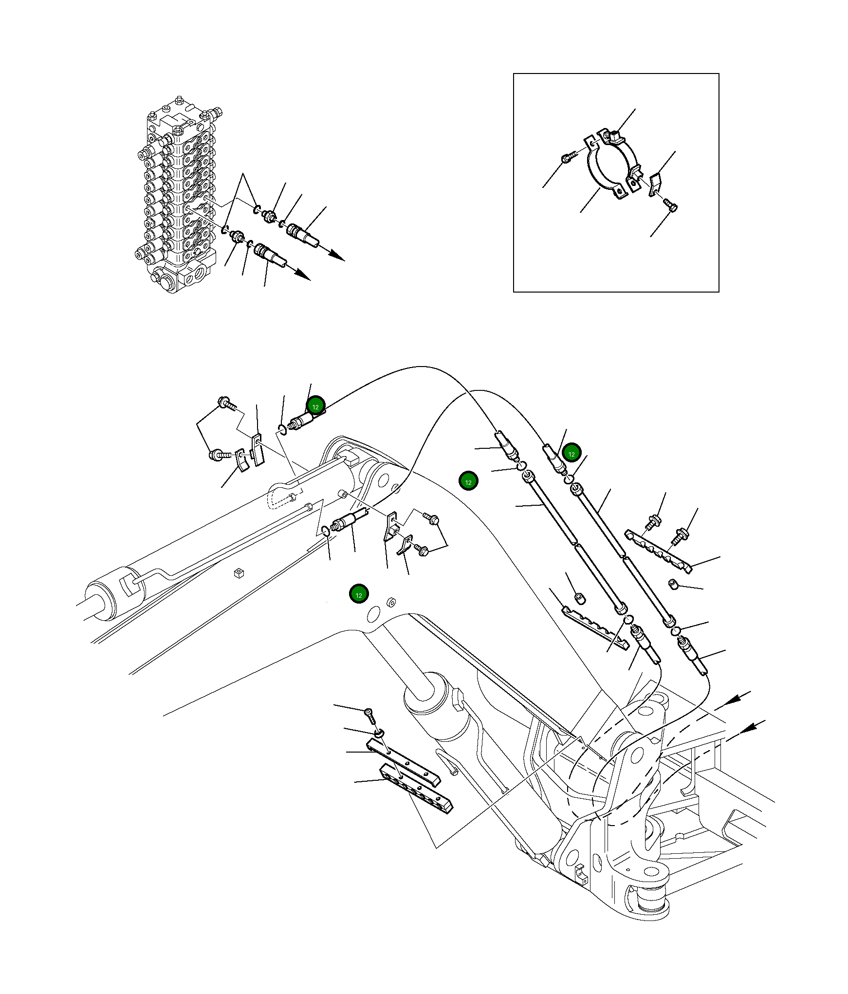 Шланг 226-09-11710 Komatsu
