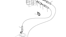 Шланг 21W-62-R8870 Komatsu