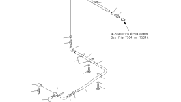 Шланг 262-71-73121 Komatsu