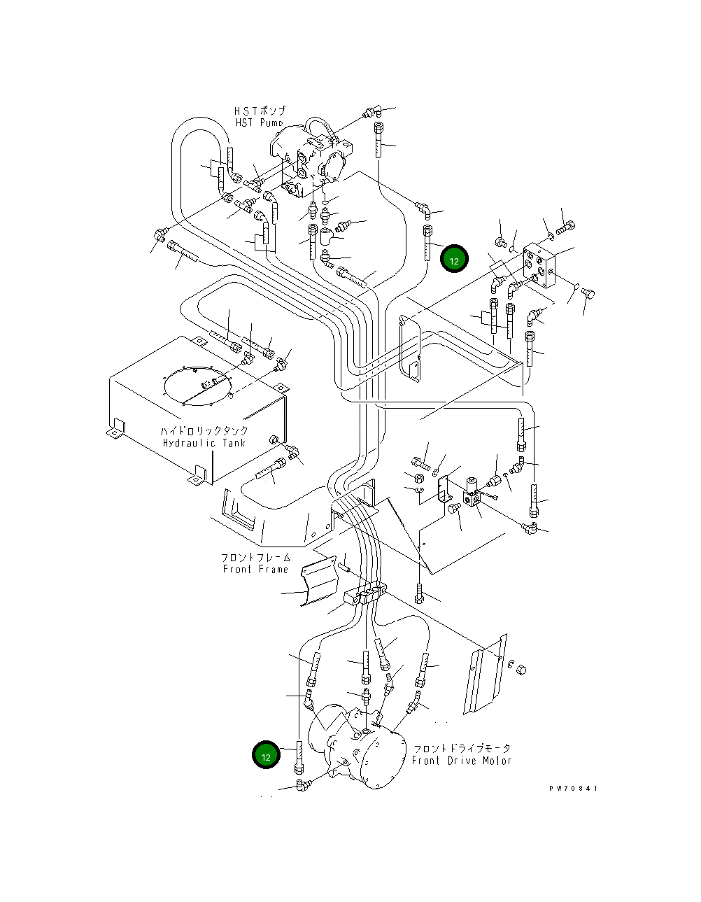 Шланг 267-97-50282 Komatsu