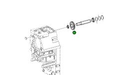 Шестерня 4646 355 009 Komatsu