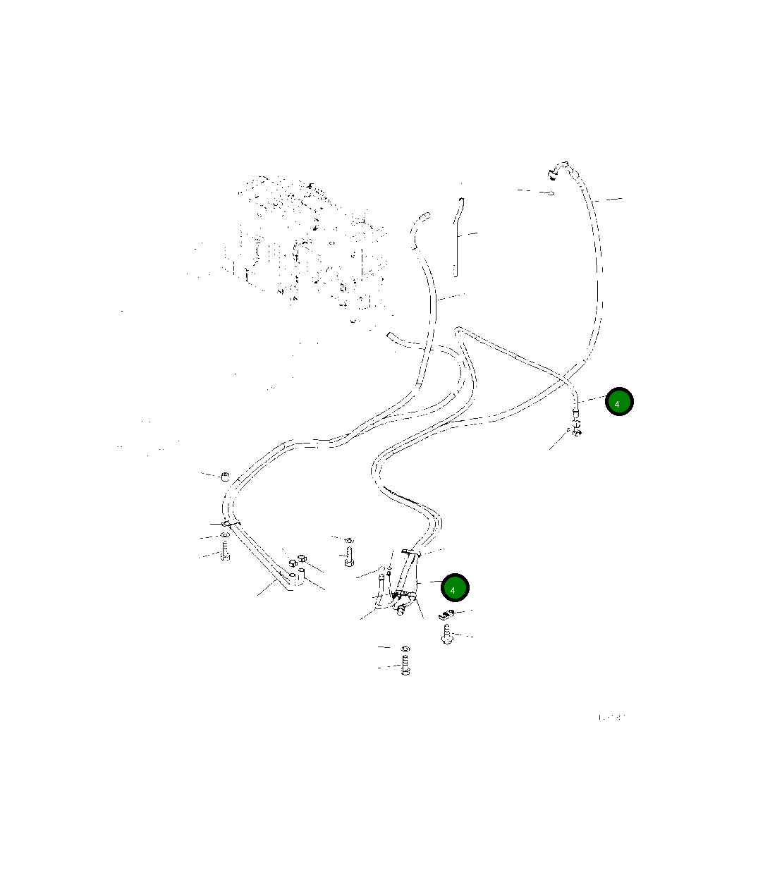 Шланг 2A5-979-1741 Komatsu