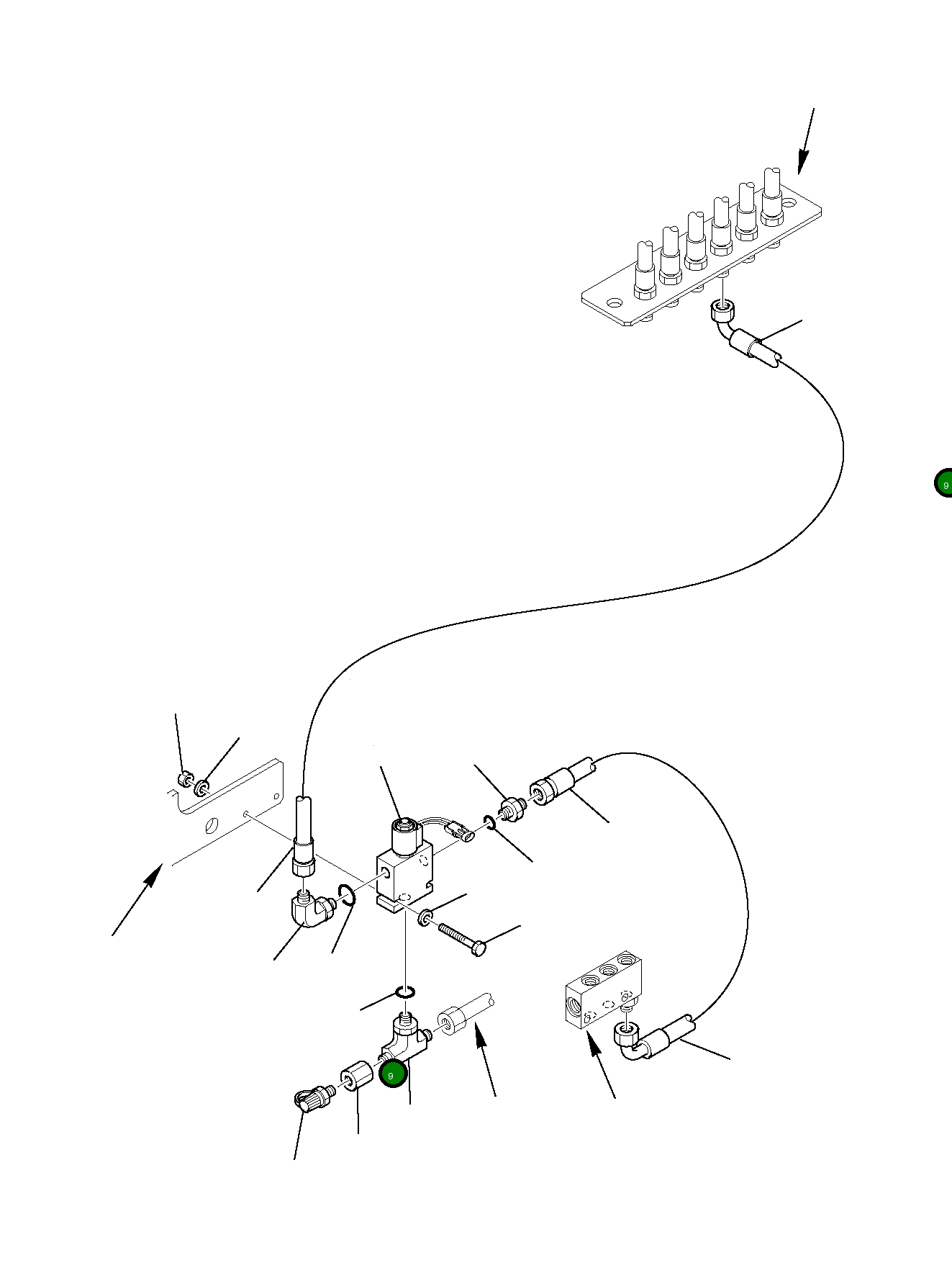 Шланг 395-62-15431 Komatsu