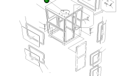 Втулка 23B-950-3130 Komatsu