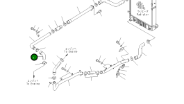 Шланг 23A-03-31612 Komatsu