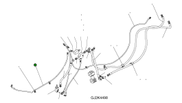 Шланг 416-03-H3230 Komatsu