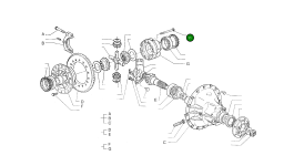 Винт M12X100 70268 Komatsu