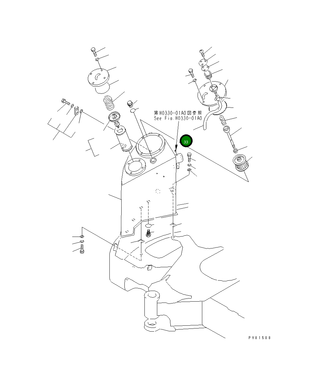 Шланг YM172165-75490 Komatsu
