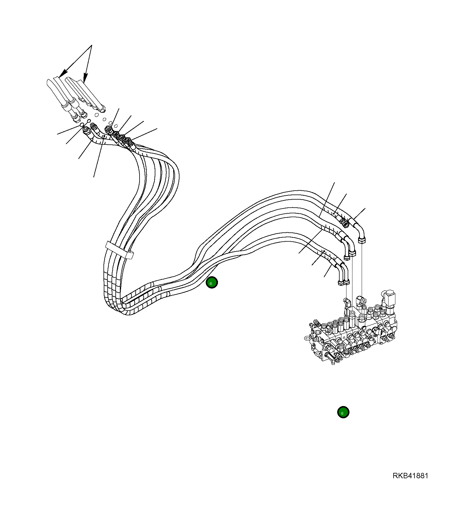 Шланг 22M-62-22340 Komatsu