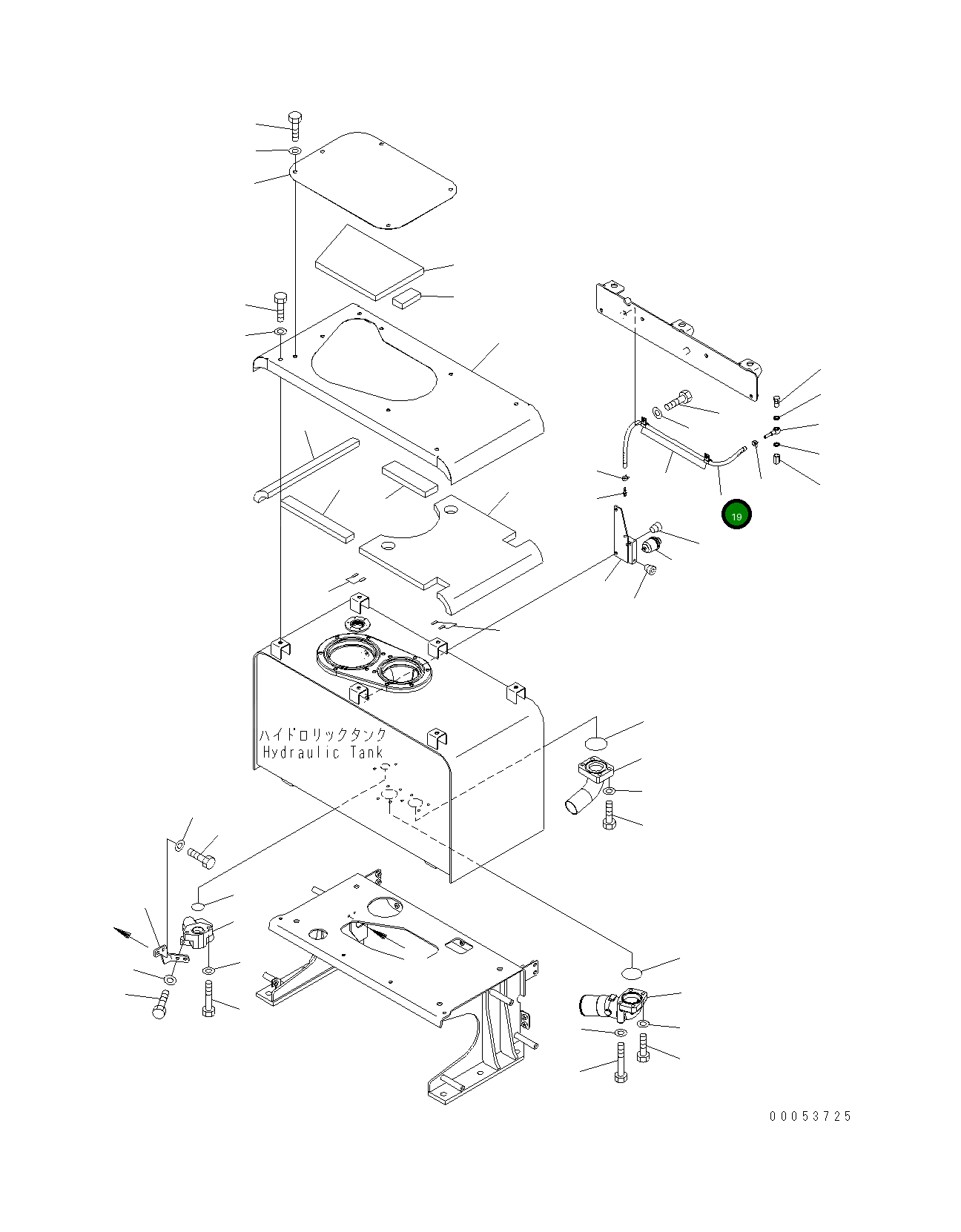 Шланг 421-01-42220 Komatsu