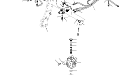 Шланг 21K-62-75210 Komatsu
