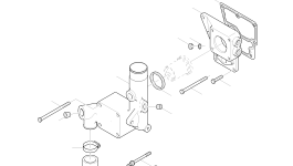 Винт M10X1.5X172 3081350 Komatsu