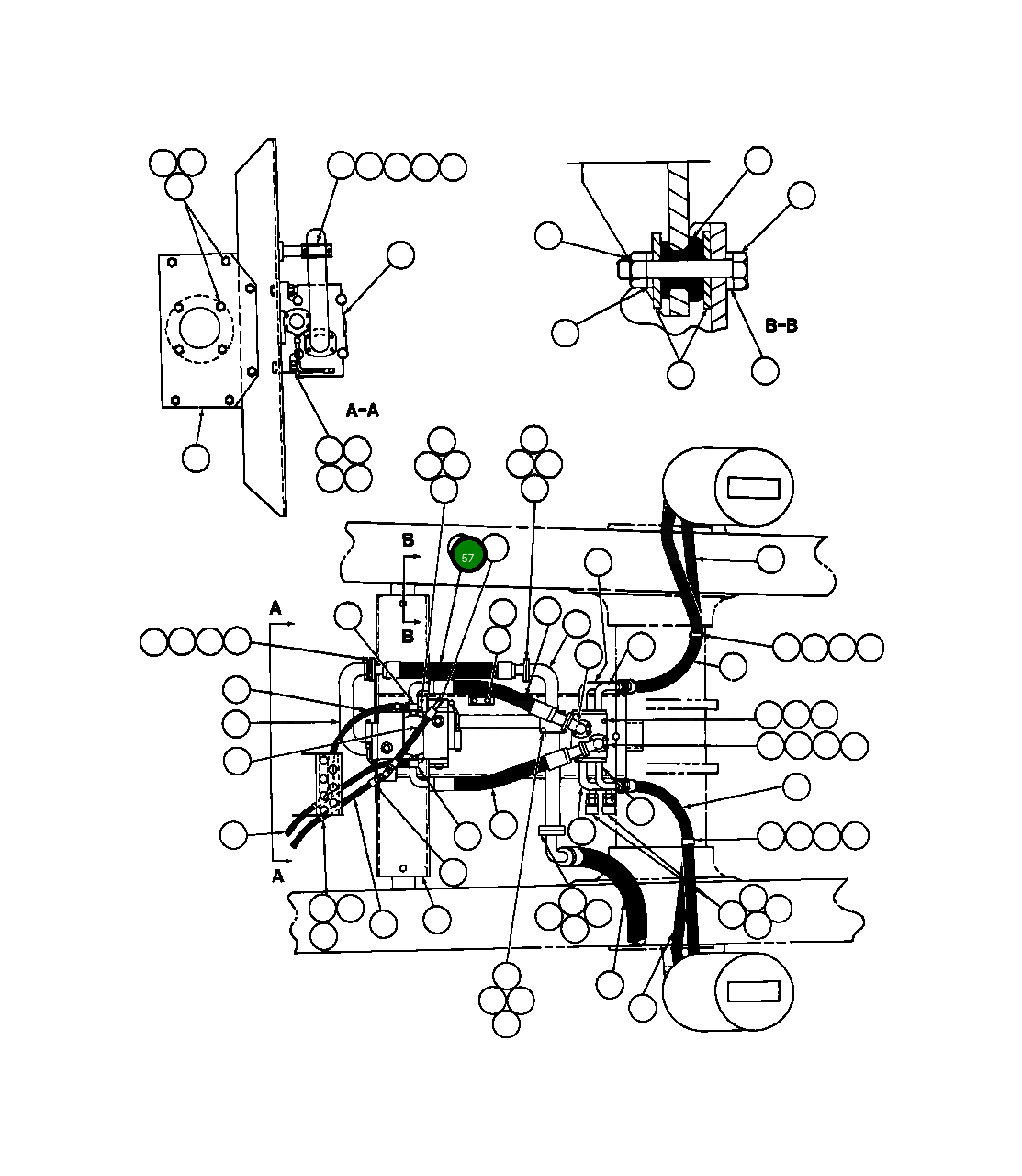 Шланг HA6432 Komatsu