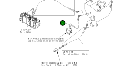 Шланг 22J-62-16131 Komatsu