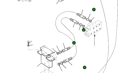 Шланг 21D-09-97150 Komatsu