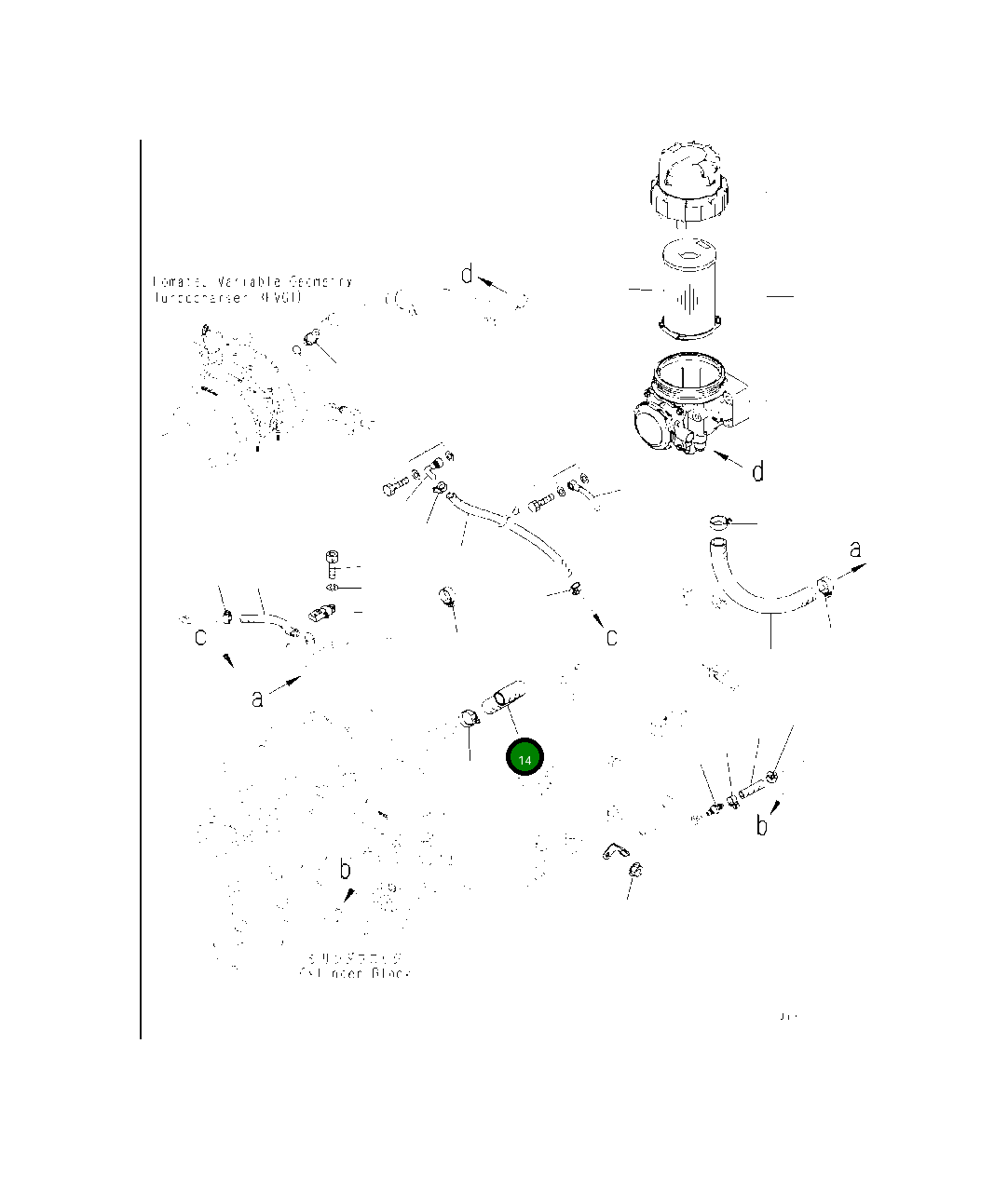 Шланг 6755-21-7310 Komatsu