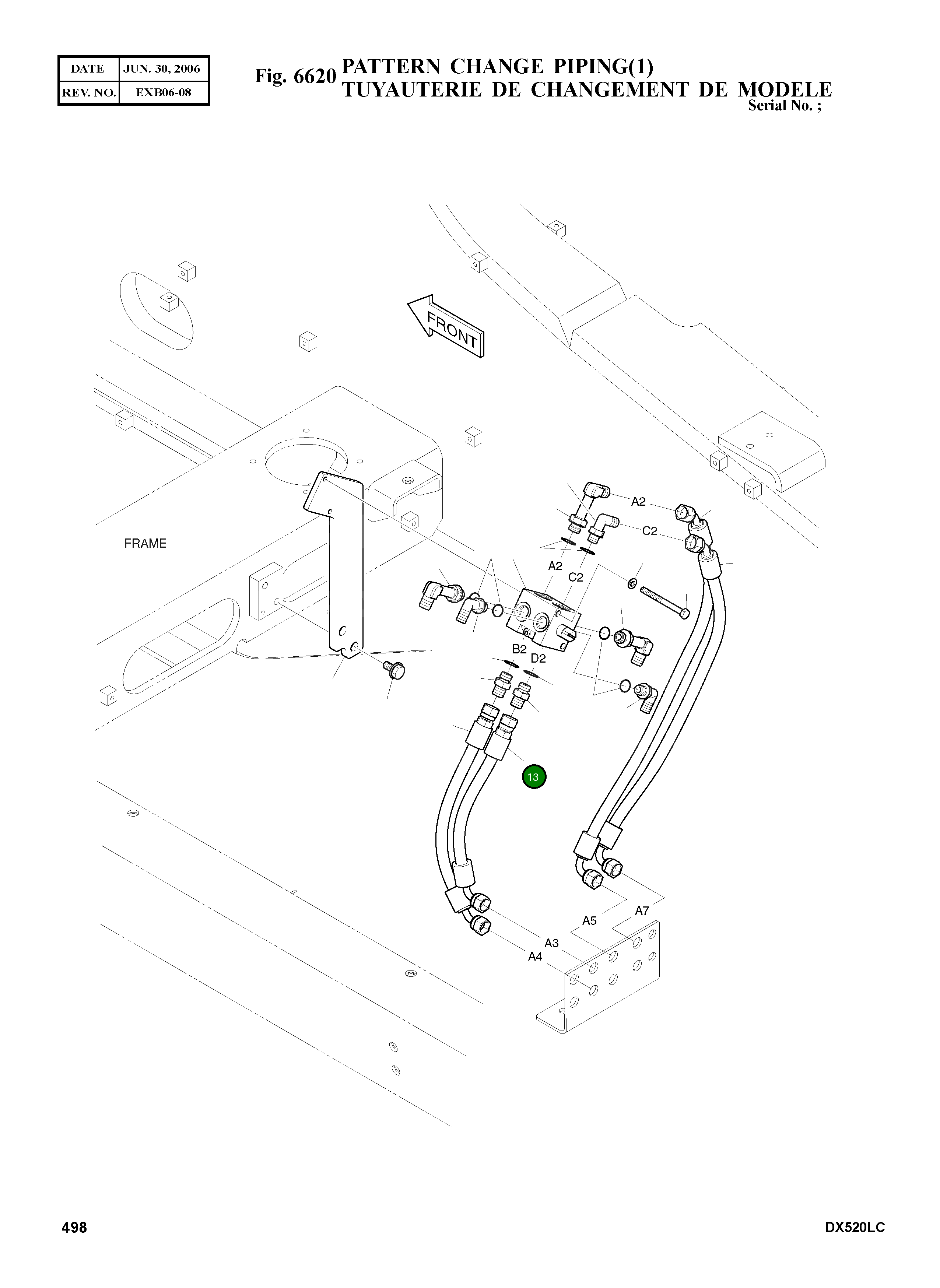 Шланг DS2095034 Komatsu