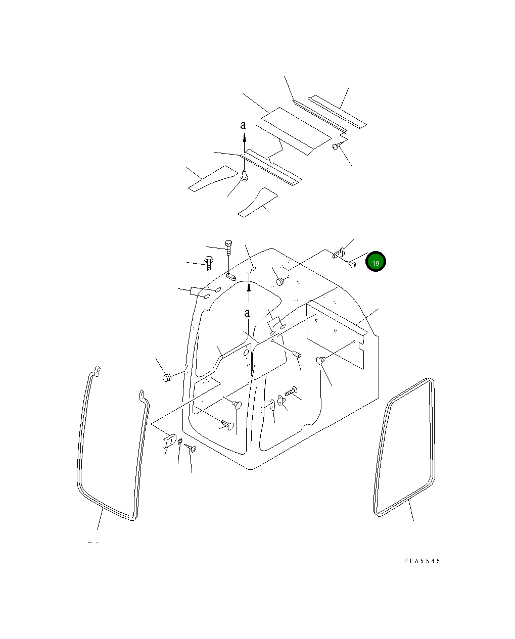 Винт 01370-30412 Komatsu