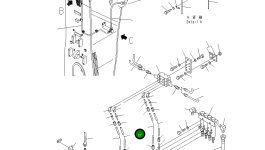 Шланг 21T-68-68640 Komatsu