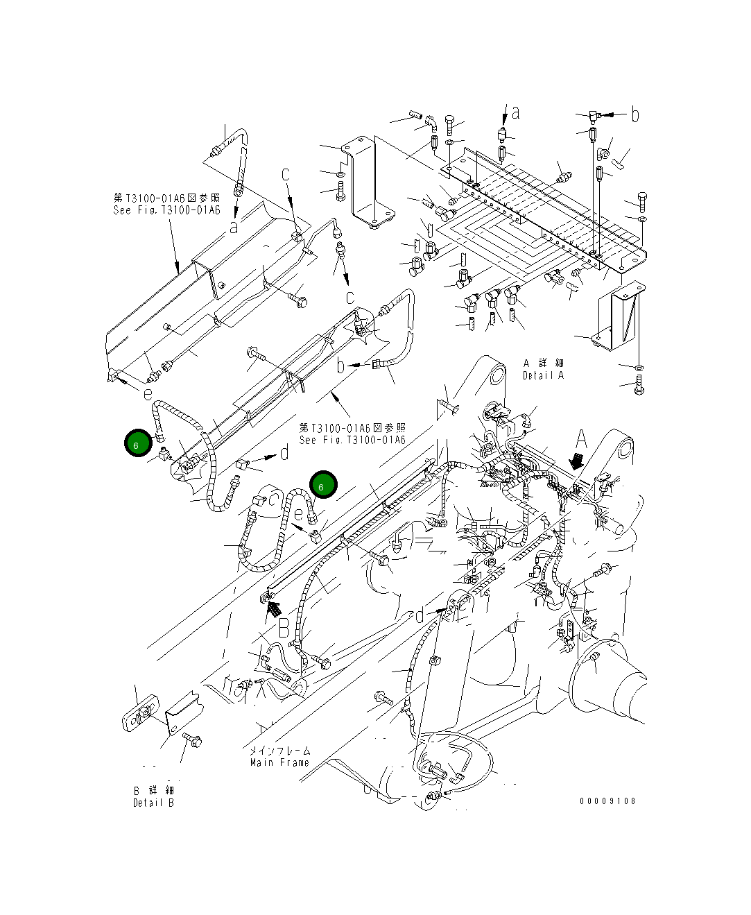 Шланг 425-70-13180 Komatsu