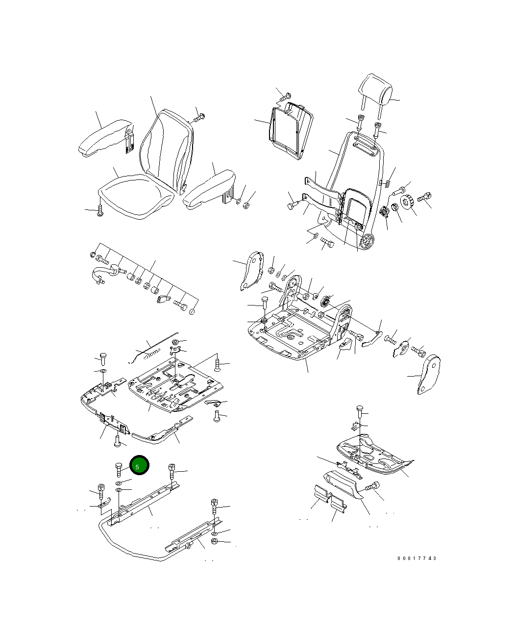 Винт 20K-57-31220 Komatsu