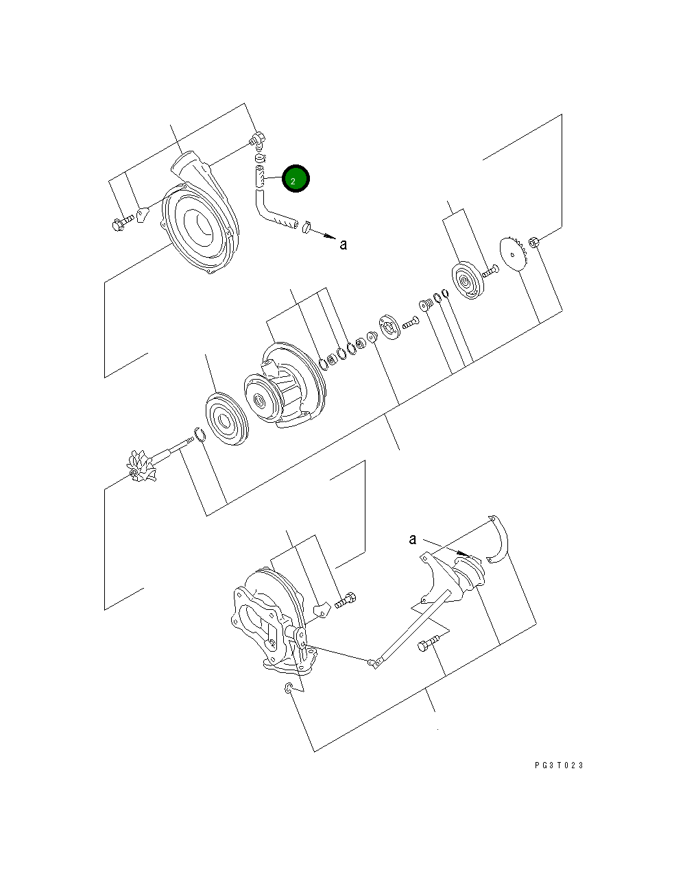 Шланг YM129403-18750 Komatsu