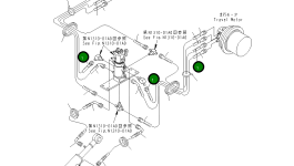 Шланг 22M-62-16830 Komatsu