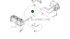 Шланг 22J-62-16211 Komatsu