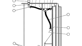 Шланг TY8066 Komatsu