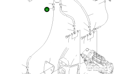 Шланг YM129612-59530 Komatsu