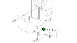Шланг 21U-04-31190 Komatsu