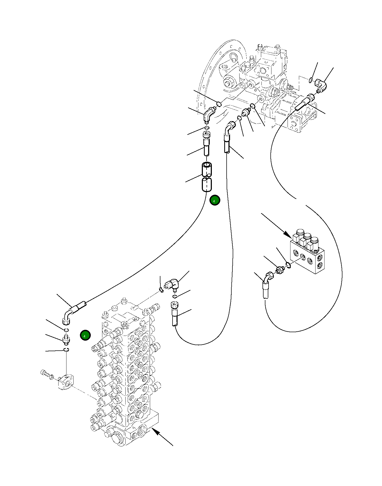 Шланг 22E-09-12930 Komatsu