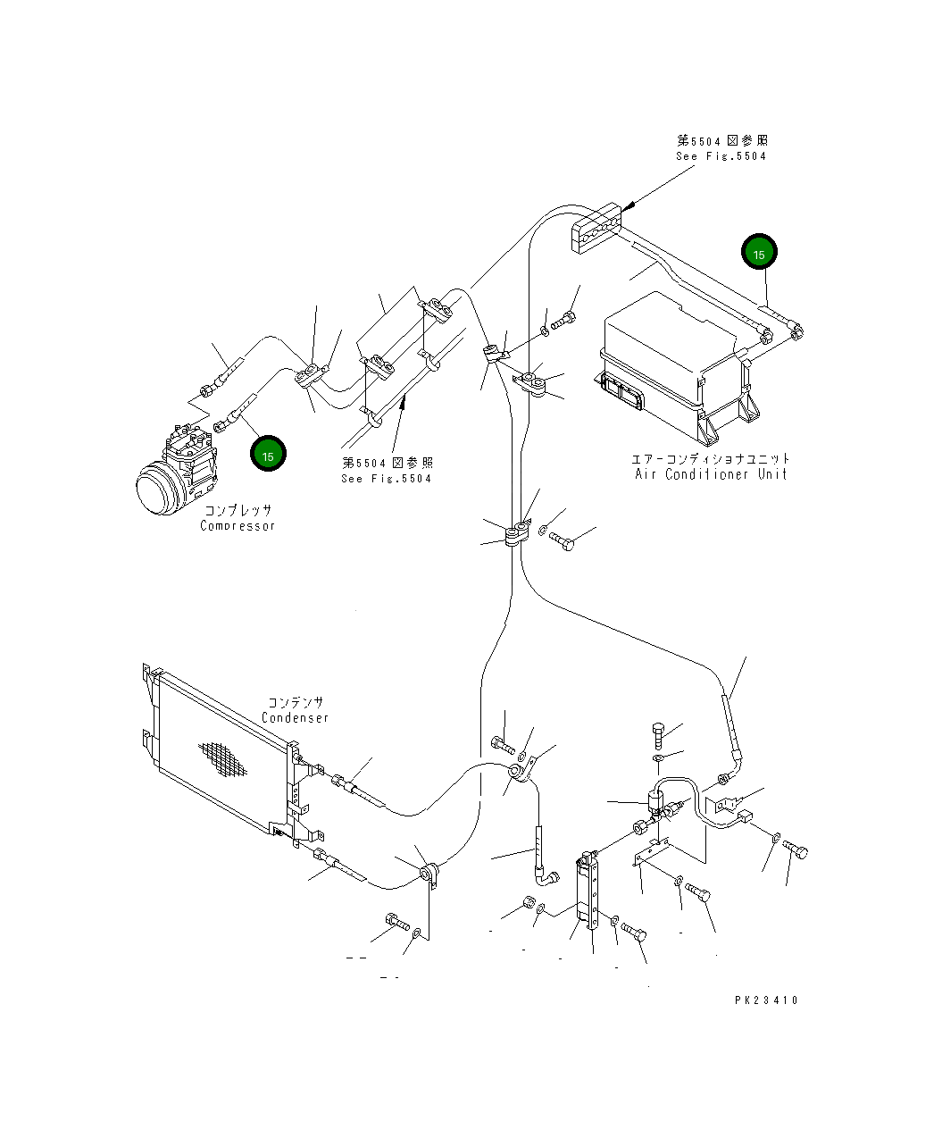 Шланг 561-07-61310 Komatsu