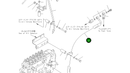 Шланг 6151-71-6830 Komatsu