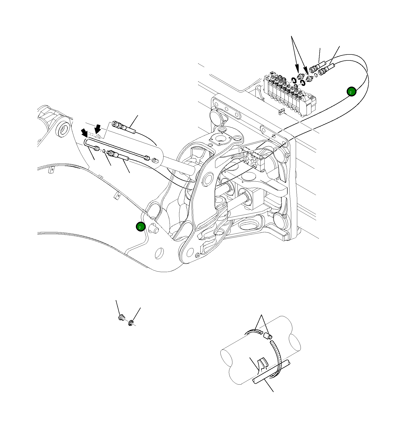 Шланг 42N-62-17910 Komatsu