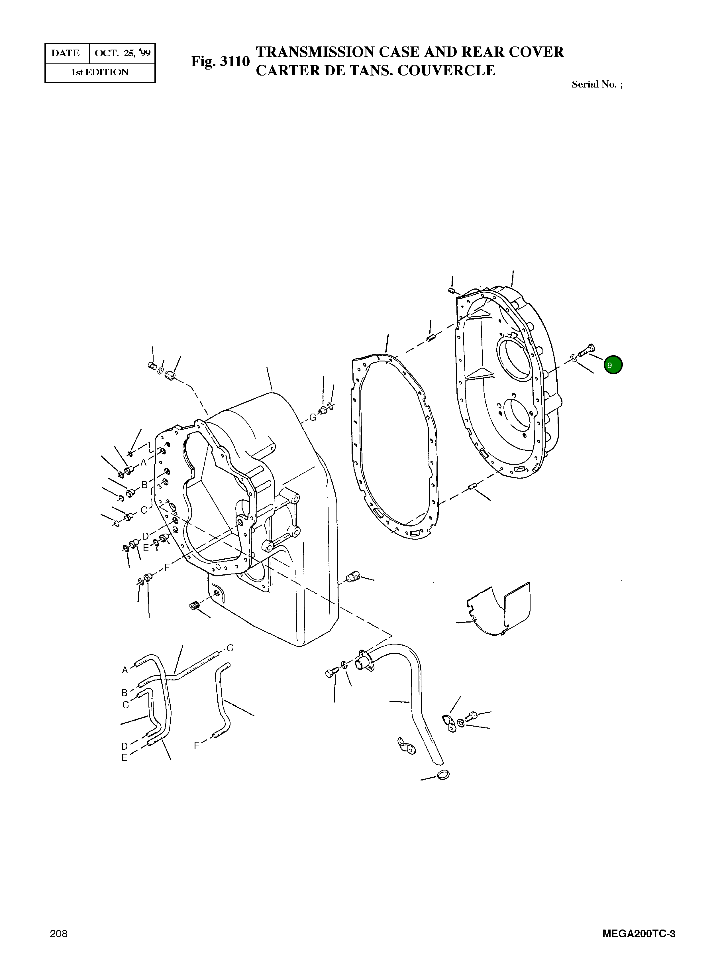 Винт 1C-724 Komatsu