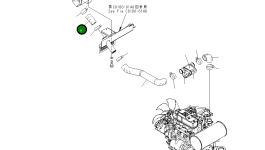 Шланг 22L-01-21231 Komatsu