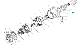 Винт 20J2632140 Komatsu