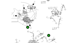 Шланг YM172423-78330 Komatsu
