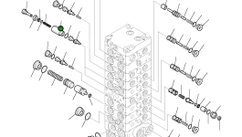 Втулка 890001732 Komatsu