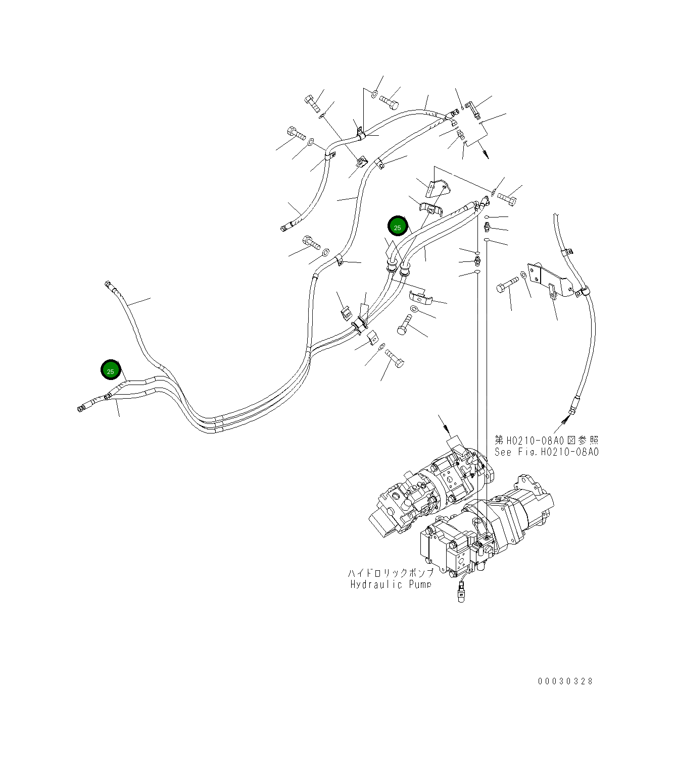Шланг 423-62-34354 Komatsu