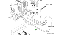 Шланг 2184-1219D1 Komatsu