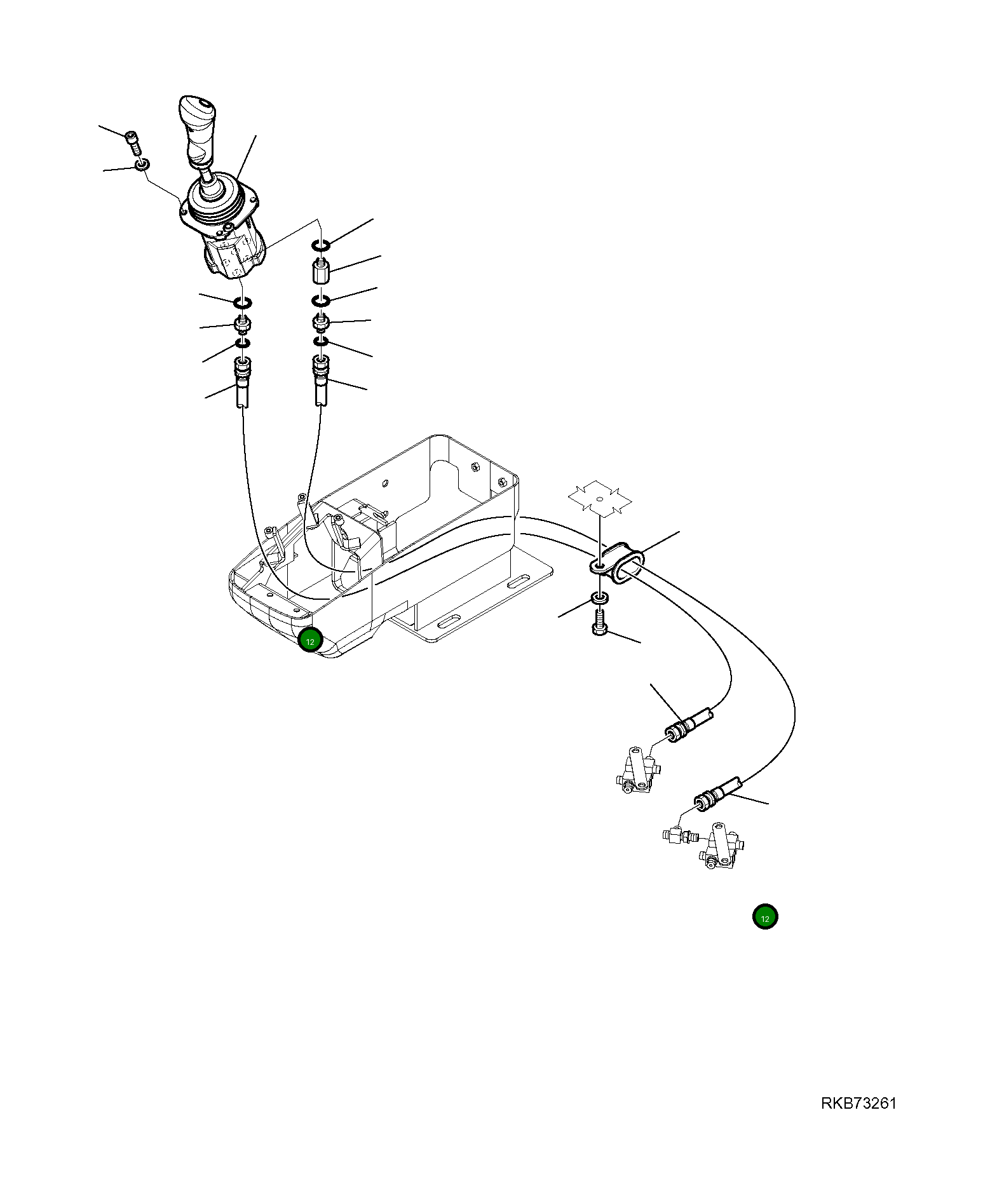 Шланг 22J-62-R8360 Komatsu