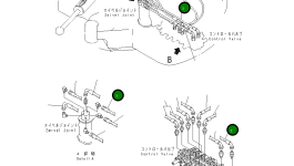 Шланг YM172423-78200 Komatsu