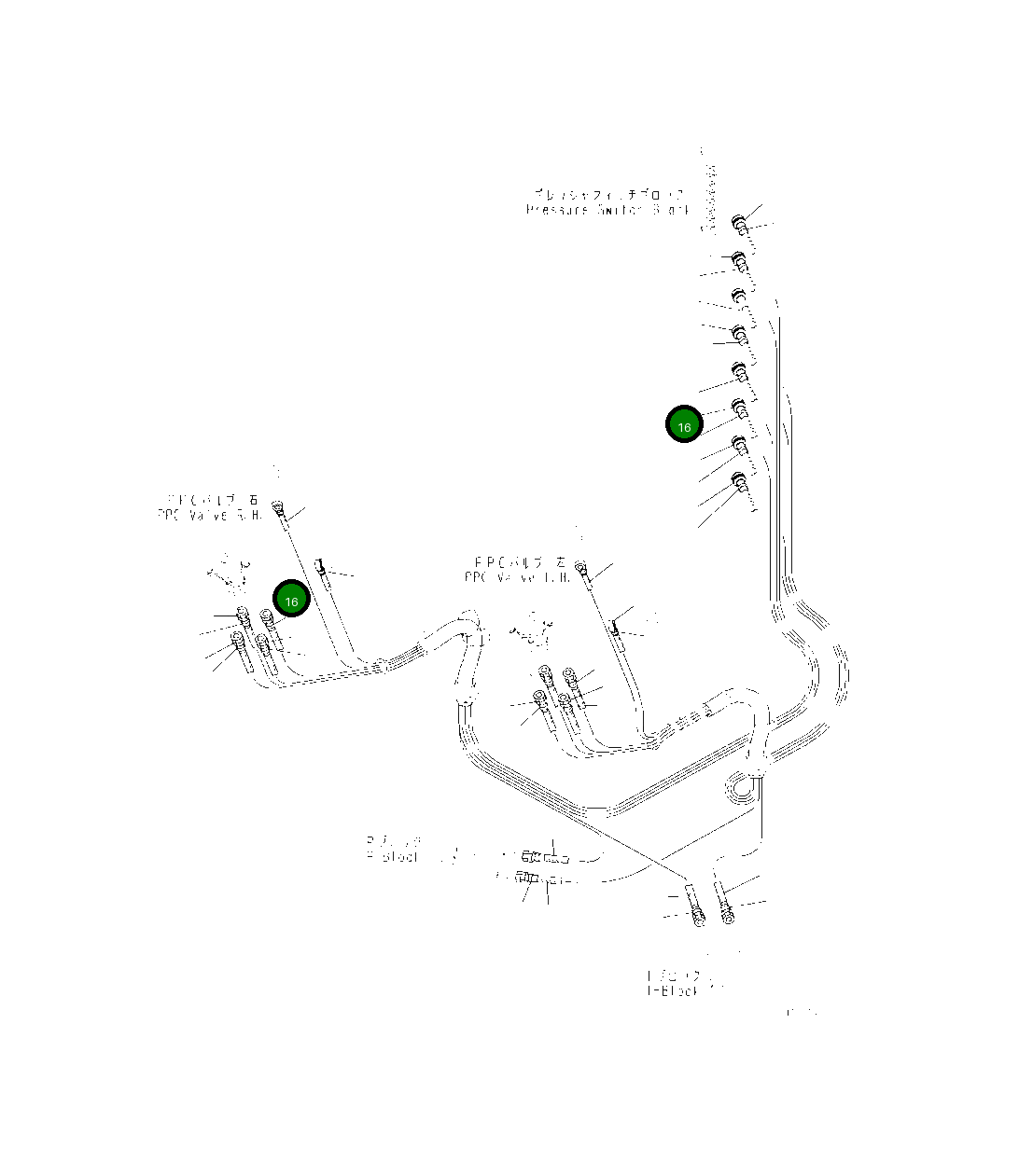 Шланг 2A5-62-15660 Komatsu