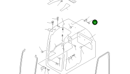 Винт 01370-30412 Komatsu