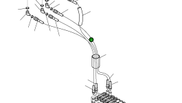 Шланг 22J-62-R1570 Komatsu