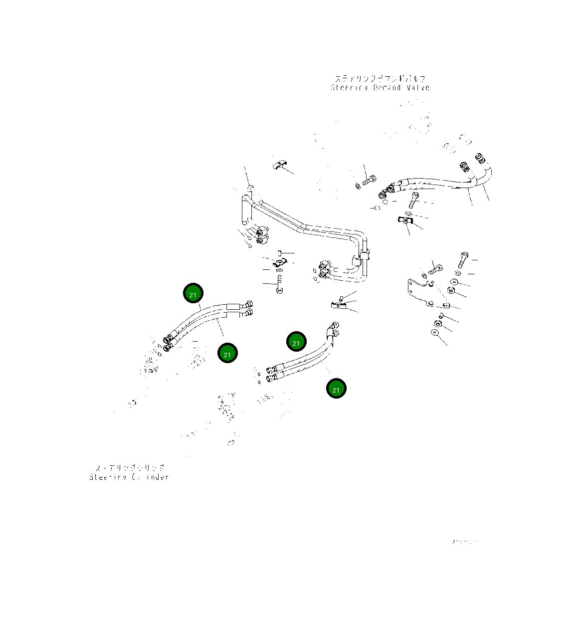 Шланг 425-62-31241 Komatsu