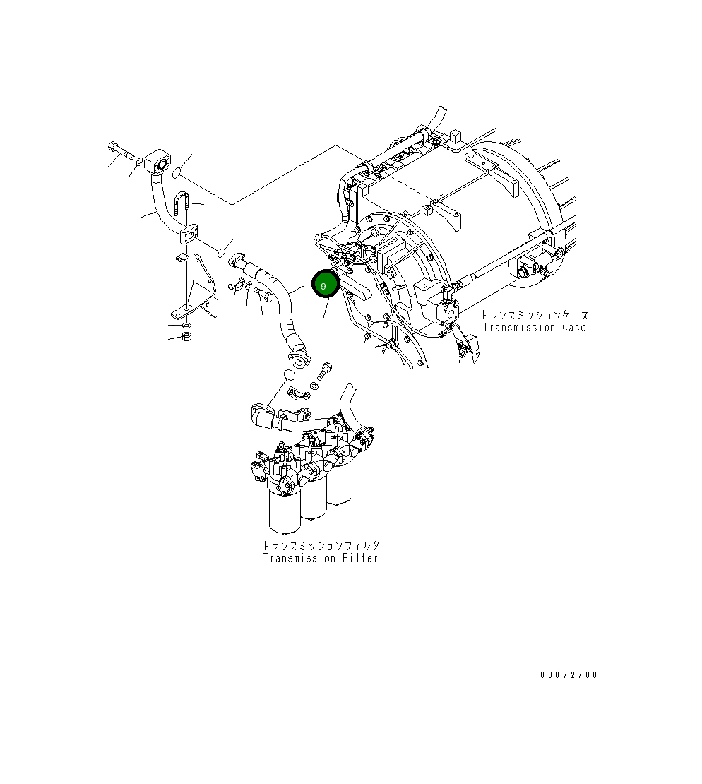 Шланг 426-16-31490 Komatsu