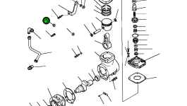 Гайка - HEX FLANGE 1295 838 H1 Komatsu